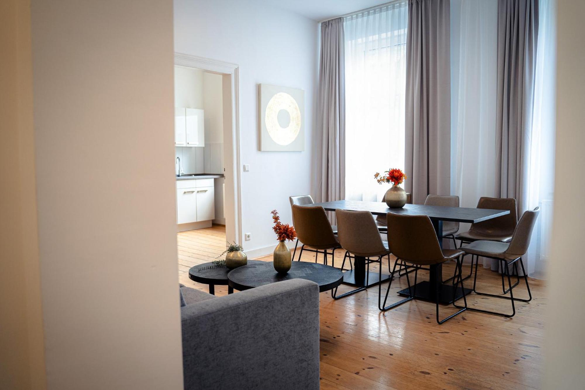 Moderne Apartments City Stadtnah -Junik Apartments Duisburg Eksteriør bilde